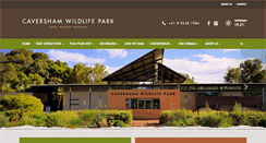 Desktop Screenshot of cavershamwildlife.com.au